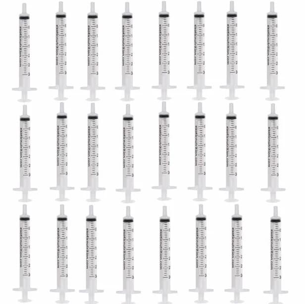 Syringes - 100 Pack / 5ml / Luer