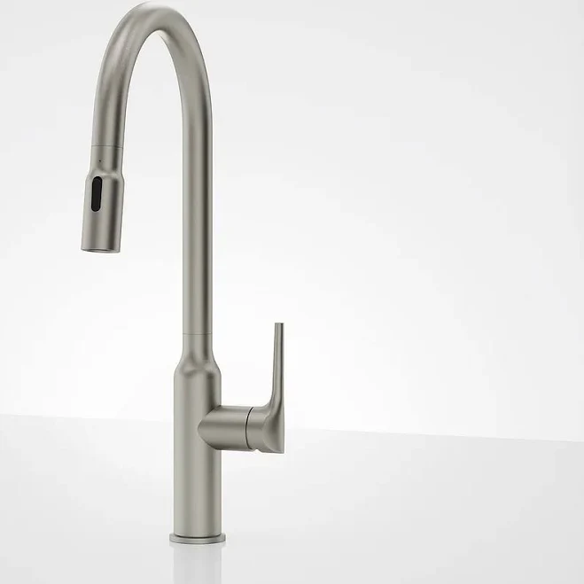 EVERstein High Arc Pull Down Kitchen Faucet SFS-1297K-SS