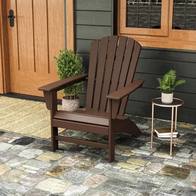 POLYWOOD Grant Park Traditional Curveback Adirondack Chair
