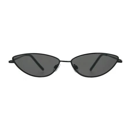 Vintage Metal Rim Cat Eye Sunglasses