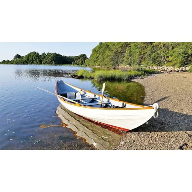 Atkin 13 Ft. Swampscott Rowing Dory Custom Built Boat, Wood/Composite