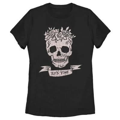 Lost Gods Women's Skull Graphic T-Shirt