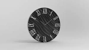 gear wall clock 3D model 3D printable | CGTrader