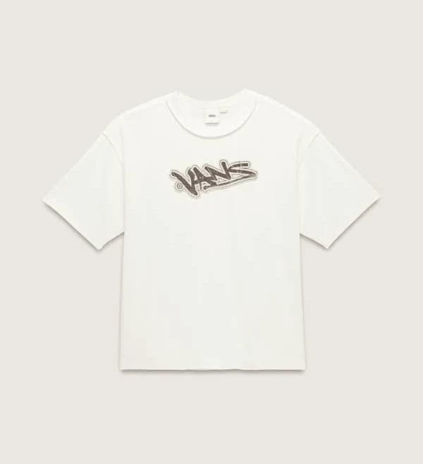 Vans Men's LX Slap Short Sleeve Marshmallow T-Shirt