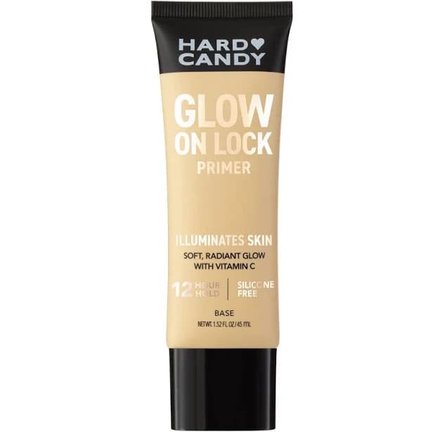 Hard Candy Glow On Lock Water-Based Illuminating 12-Hour Hold Face Primer