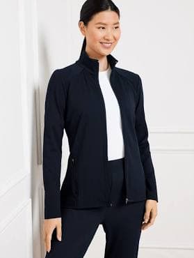 Women's Talbots Performance Interlock Full-Zip Jacket