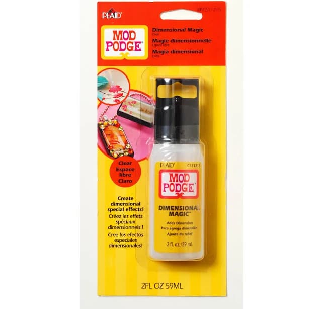 Mod Podge Dimensional Magic
