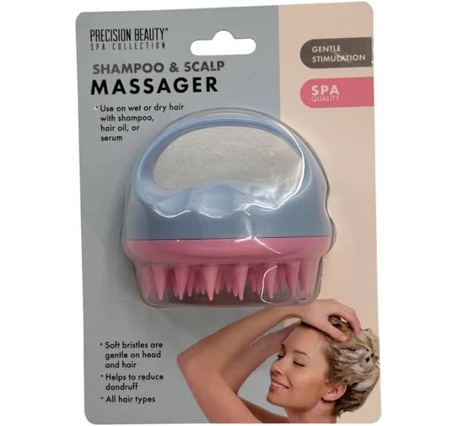 Precision Beauty Spa Collection Shampoo & Scalp Massager