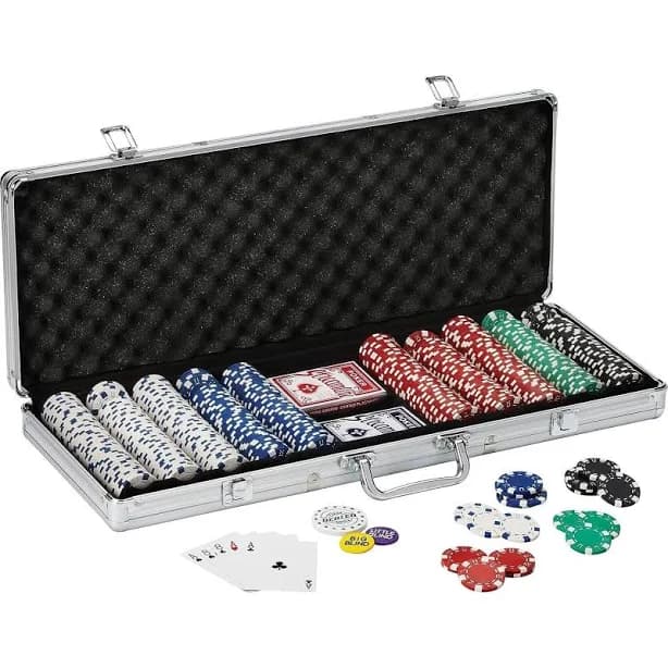 Texas Hold'em Poker 500 Chip Set