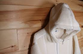 Palace Skateboards Sherpa Fleece White on White Hooded Zip Up Jacket Size Small | eBay