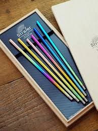 HORIE Pure Titanium Reusable Straw - Eco-Friendly Luxury (Available in