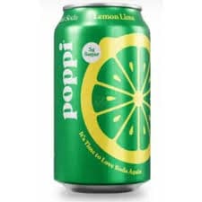 Lemon Lime Poppi Prebiotic Soda
