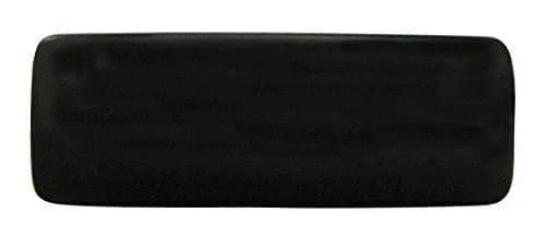 Extra Wide Glasses Case For Men, Large Eyeglass Case In Matte Black