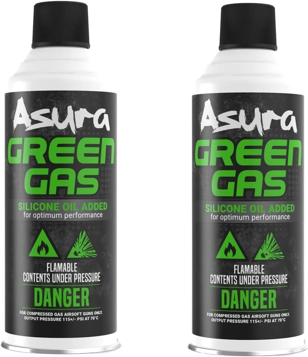 Asura Power Green Gas G-1000 Pack of 2