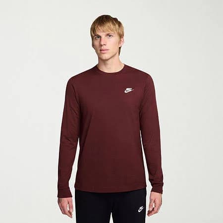 Nike Men's Sportswear Club Long-Sleeve T-Shirt