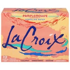 LaCroix Sparkling Water, Pamplemousse, 12 - 12 fl oz (355 ml) cans [144 fl oz (4.26 l)]