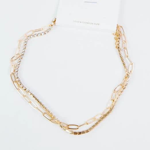 Raelynn Pave Crystal Choker