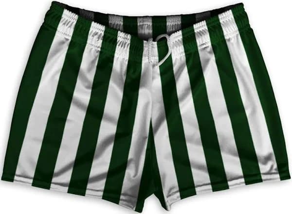 Tribe Lacrosse Vertical Stripe Shorty Shorts