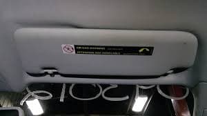 Passenger Sun Visor Coupe Illuminated Fits 08-11 AUDI A5 1133231 | eBay