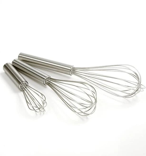 Norpro Stainless Steel Balloon Whisks Set of 3