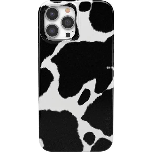 Casely iPhone 14 Pro Cow Print Case