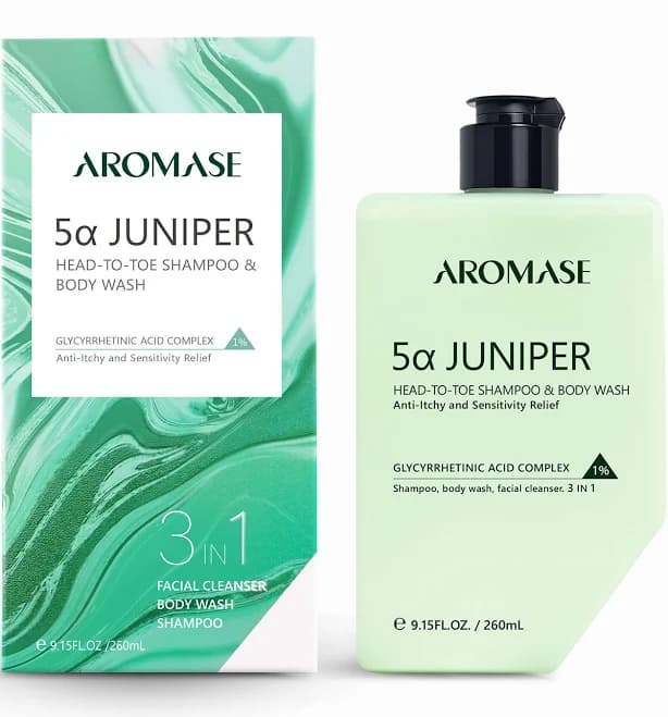 Aromase 5α Juniper Head-To-Toe Shampoo & Body Wash