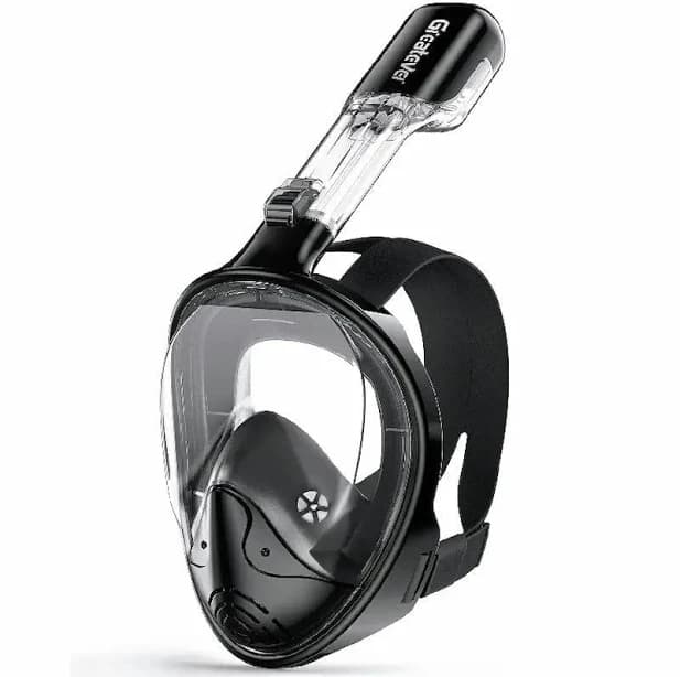 Greatever Adults G1 Full Face Anti Fog Anti Leak Snorkel Mask