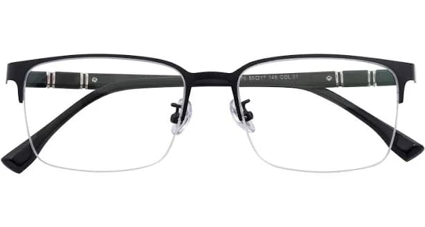 Rectangle Black Blue Light Glasses - SM0937 Mark