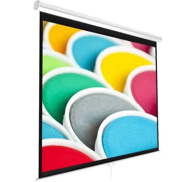 Pyle PRJSM1006 Universal Pull-Down Manual Projection Screen