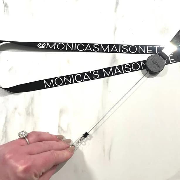 Retractable Badge Name Lanyard