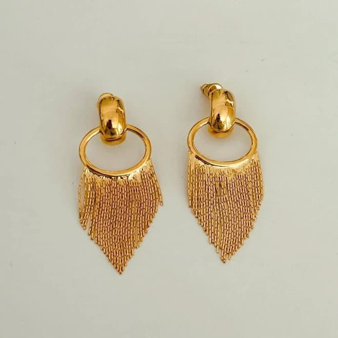 Oversized Chandelier Earrings