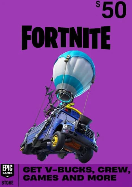 Fortnite Gift Card 50 USD | US Account