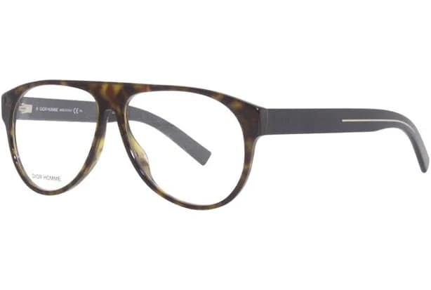Christian Dior Men's Black Tie Optical Eyeglasses