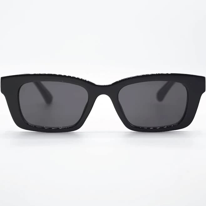 Bold Frame Rectangle Sunglasses