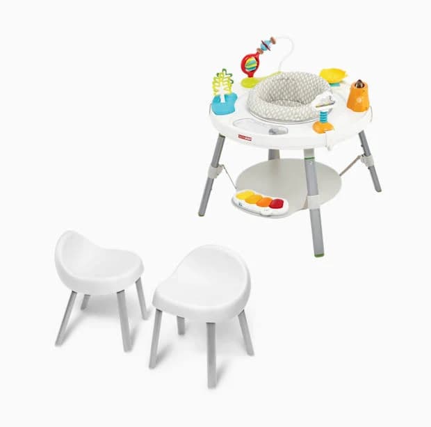 Skip Hop 3-Stage Activity Center and Kid Chairs Bundle in Explore/More Size 11.6" x 12.7" x 15.1"