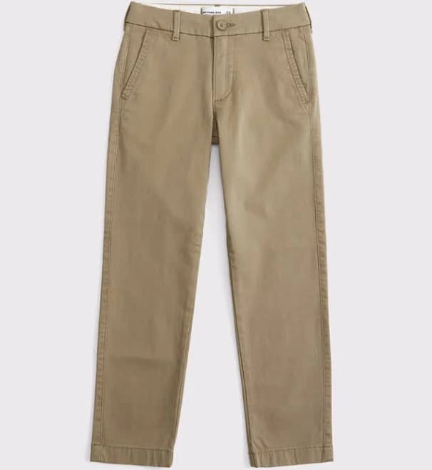 Abercrombie Kids Boys Twill Chinos