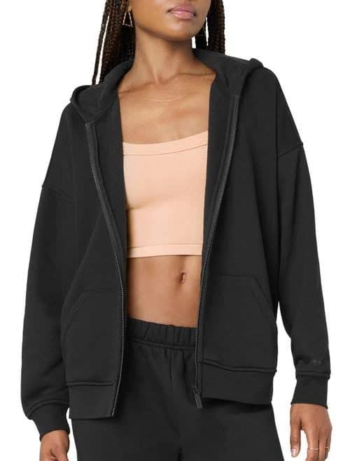 Florence by Mills Women's Cozy Crush Oversized Zip Hoodie