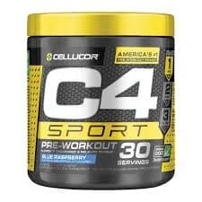 C4 Energy C4 Sport Blue Raspberry Concentrated Energy & Performance Powder