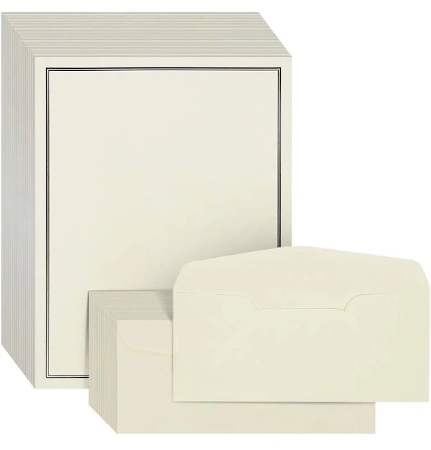 Pipilo Press 72 Piece Stationery Set