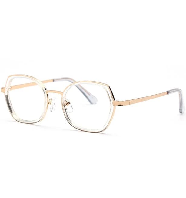 Melissa Gold Metal Frame