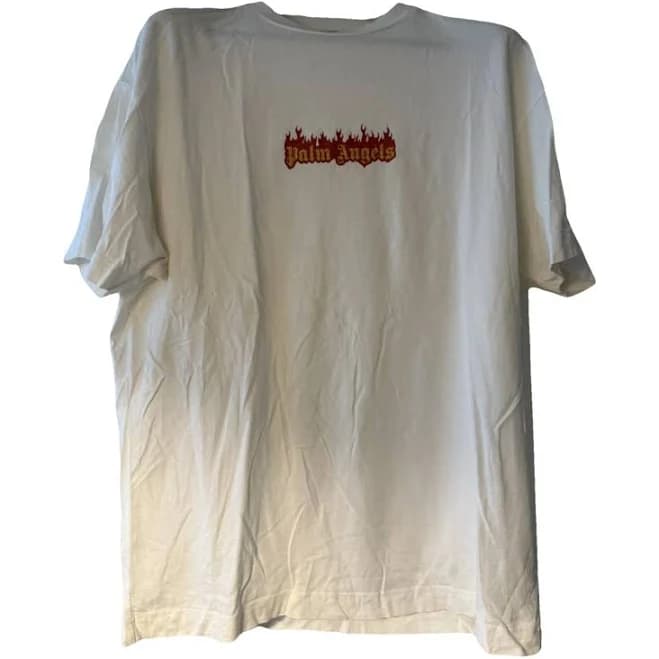 Palm Angels GD Burning Logo Classic Tee