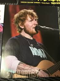 ED SHEERAN Japan flyer cuttings x4 SET MINT No.6 Collaborations Shape of You | eBay