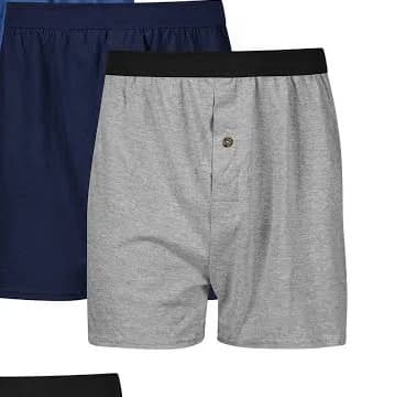 Hanes Men's Comfortsoft Knit Boxer 6-Pack
