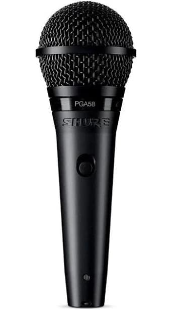 Shure PGA58 Cardioid Dynamic Vocal Microphone