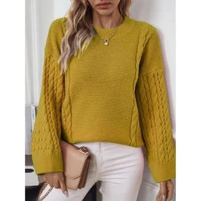 Women's Oversized Cable Knit Sweater