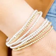 Mixed Metal Bracelet Stack