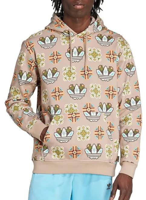adidas Men's Tile Print Hoodie