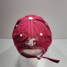 Washington State Cougars WSU Cougar Girl Hat Cap Strap Back Red | eBay