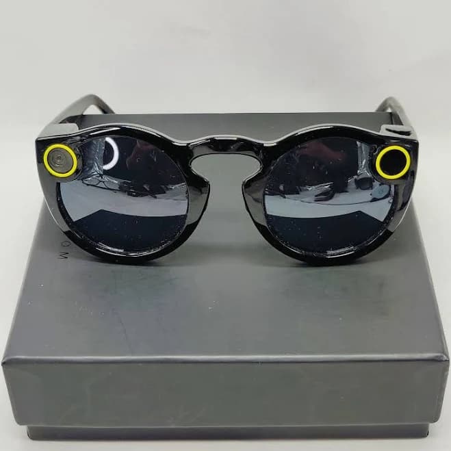 Snap Inc. Snapchat Spectacles Glasses Black Authentic No Charging