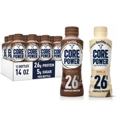 Core Power Protein Shake Variety 12 Pack